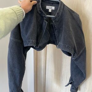 COS Charcoal Denim Jacket
